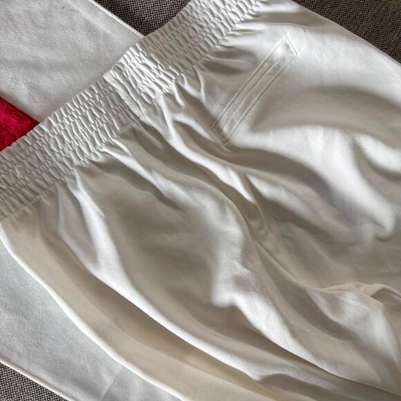 Zara Women's White Wideleg Sweatpants Like New Size Small - Picture 4 of 4